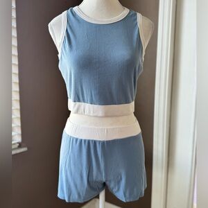 Powder Blue Lounge Set